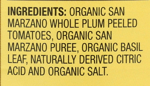Cento 28 Foods, Organic San Marzano Peeled Tomatoes, Ounce