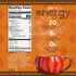 20 100mg Perk Energy Drink Mix (Pumpkin Butter Pecan) Servings - Caffeinated Healthy Coffee Alternative with Protein
