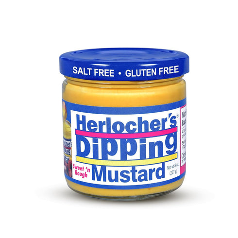 Herlochers Dipping Mustard Sweet & Tangy Mustard Dip, 8 oz Jar |