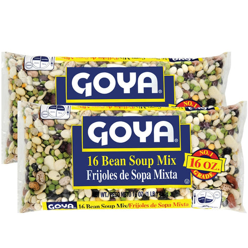 Goya Foods Bean Soup Mix, 16 Ounce (Pack of 2)