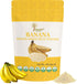 Indus Farms Freeze Dried Banana Fruit Powder | Wholesome Flavor for Smoothies,