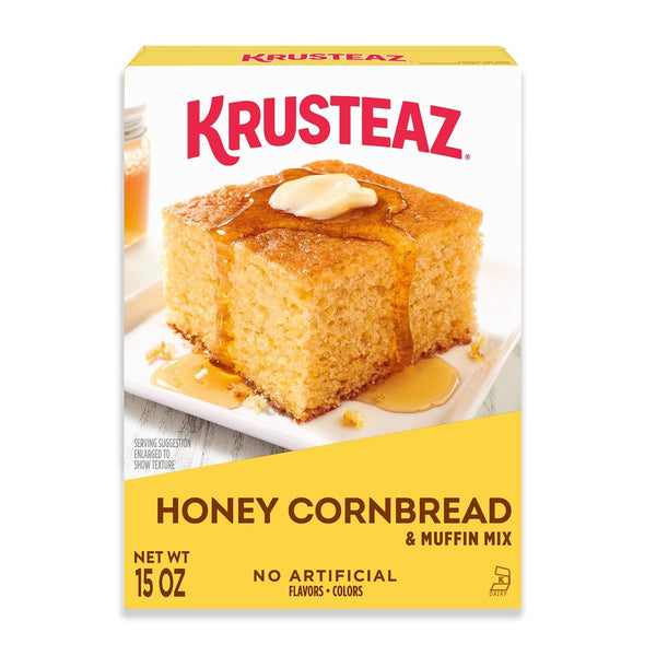 Krusteaz Honey Cornbread and Muffin Mix, No Artificial Flavors and No Artificial