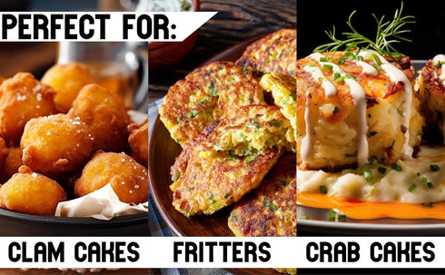 Rhode Island Style Clam Cake & Fritter Batter Mix - Famous Recipe