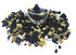 Black Mallow Flower Buds, 0.52oz / 15g - Mesmerizing Black from Germany, Beautiful Eye-catcher for Tea, Salads, and