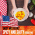 1 1945 SO HOT MIX - Spicy Pickled Cauliflower Florets, Carrots, Pickles & Yellow Hot Chilis | Vegan Snacks | Bulk