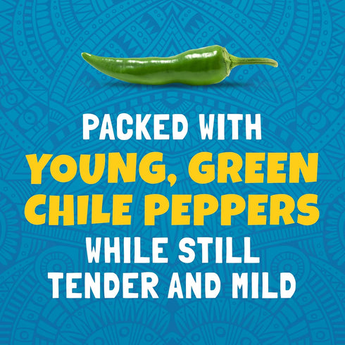4 oz (Pack 24) Ortega Diced Green Chiles, Hot