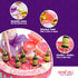 Happy 21st Birthday Cake Topper Decorations with Mini Liquor Wine Bottle Candles, Jointed Doll & Toilet