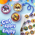 30 Edible Cupcake Toppers with Heroic Adventurers Theme, Uncut Edible Wafer Sheet Decorations
