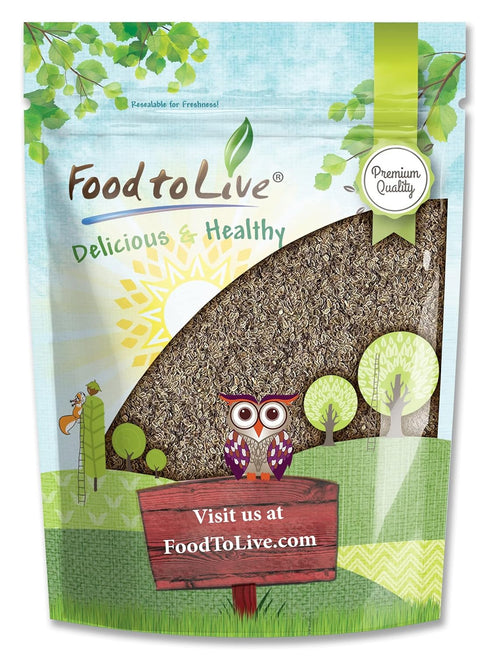 Food to Live - Dill Seeds Whole, 7 Ounces, Kosher, Raw, Vegan