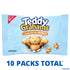 40 Packs (4 TEDDY GRAHAMS Honey Graham Snacks, Kids Snack Boxes)