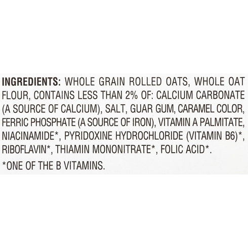 12 Packets McCann's Instant Irish Oatmeal, Regular