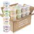 Mylk Labs Variety Pack Protein Oatmeal Cups, Whole Grain, Low Sugar, High