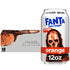 FANTA ZERO ORANGE LOW CALORIES CAN 12 FL OZ X12