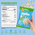 1 oz Pack 24 Poptime Sea Salt Popcorn with a Hint of Lime, Individual Snack Bags, Kettle Cooked Popcorn Made