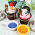 130g/4.59oz, Pink Sanding Sugar for Baking, Pink Sprinkles Pink Sanding Crystal Sugar Sprinkles for Baking, Cupcake