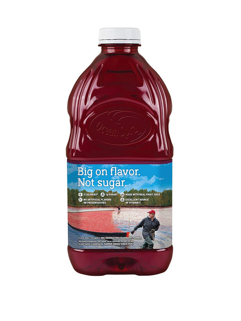 64 Oz (Pack 8) Ocean Spray Diet Cranberry Pomegranate, Fl