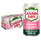 Canada Dry Fruit Splash Strawberry Ginger Ale Zero Sugar Soda, 12 fl