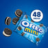48 Packs (4 OREO Mini Chocolate Sandwich Cookies, Snack Boxes)