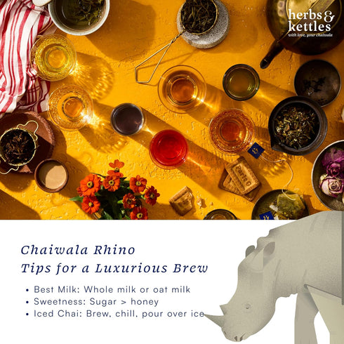 1.06 oz, 2030 Herbs & Kettles Assam Special Reserve Tea | Single-Origin Tippy Assam Black Tea | Premium Loose Leaf