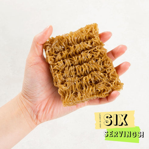 SAMABILA (Pack 6) 100% Multigrain Ramen of - Air Dried - Gluten Free - Vegan - Natural Ingredients