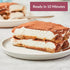 (3 Pack) DeLallo Tiramisu Kit, No-Bake Italian Dessert Mix, Tiramisu Cake Mix with Savoiardi Lady Fingers