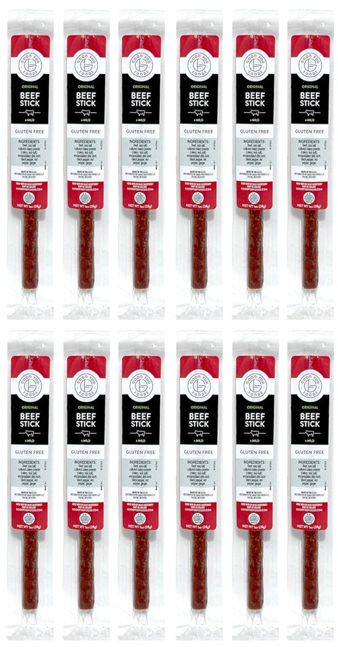 Good Fod Foods Original Meat Sticks Low FODMAP Snacks for a Healthy