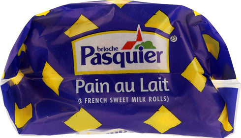 Pasquier 9.9oz (280g) Brioche - Authentic French Brioche Pain au Lait Sweet Milk Rolls