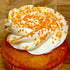 PRSM Sugar Co, LLC 14 1lb. PRSM Sugar Co, Bright Orange Confectioner's AA Sugar, Dye Free, Allergen Free