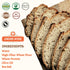 3g 6g 4 (2 Pack (20oz), Dr. B's Frankie New York Style Sourdough Bread | Net Carbs & Protein | Low Calorie, Vegan