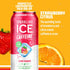 Vitamins,16 oz (Pack 12) Sparkling Ice Caffeine Strawberry Citrus Sparkling Water with Caffeine, Zero Sugar