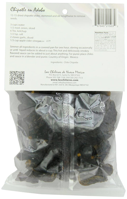 Los Chileros Whole Chile Chipotle, Dark Red, 3 Ounce
