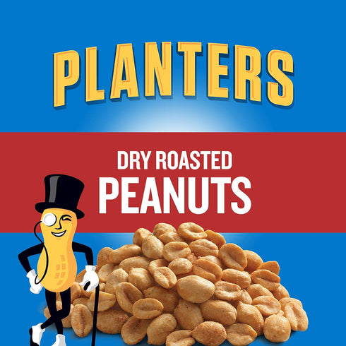 (6 oz Packet) Planters Dry Roasted Peanuts