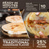 Frozen Frozen Frozen 10 Count, 50 oz Pack Tipicos Nokal Bean & Cheese Pupusas, Authentic Salvadoran Pupusas Meal