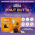 3 Pack Nebula Snacks PNut Butta Chocolate Bites Zero Sugar Dark Chocolate Bites with Creamy Peanut Butter & Sea Salt