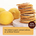 2.5 OZ (71 -2 100% Premium Dried Lemon Slices Dehydrated Lemons g) Bags - Natural Gluten Free Fruit Snacks Made in US