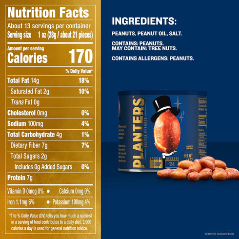 13 OZ PLANTERS Special Reserve Peanuts