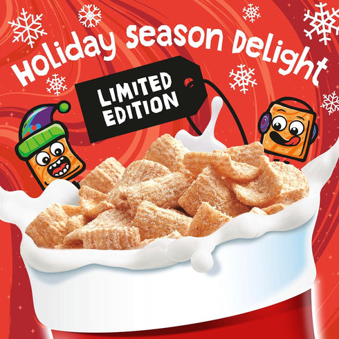 General Mills 12 oz Sugar Cookie Toast Crunch Breakfast Cereal, Crispy Naturally Flavored Sugar Cookie Cinnamon Cereal