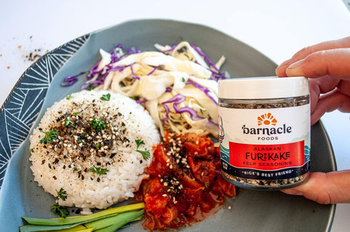 2.5 oz. 2 Pack Barnacle Foods Furikake Kelp Seasoning | | Japanese Inspired Rice Seasoning | Seaweed Seasoning