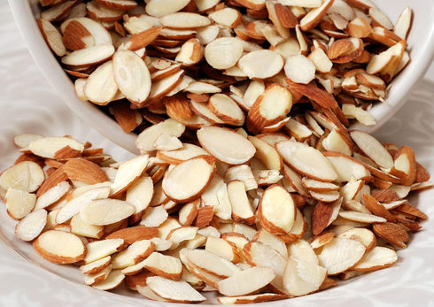 2 Food to Live California Natural Sliced Almonds, Pounds Raw Unblanched Almond Nuts, Kosher, Vegan, Keto, Bulk. High
