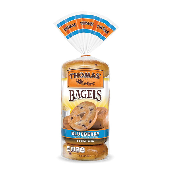 Thomas' New York Style Bagels - Blueberry, 22 oz
