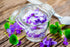 Dried Violets - Natural Violet Flower Sprinkles from Germany (Viola Odorata) - Whole Flowers for Salads, Snacks,