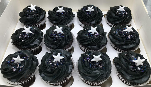 Galaxy Stars Milky Universe Way Metallic Edible Shimmer Sparkle Glitter for Cakes, 0.15 oz Jar
