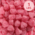1lb Pack Gummy Valentine's Day Sour Cherry Jelly Hearts Candy, of Valentine's Day Candy Bulk, Ideal Valentine