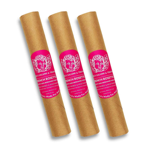 Angel's Salumi French Rosette Salami 5.5 oz Gourmet Artisanal Charcuterie Humanely Raised,