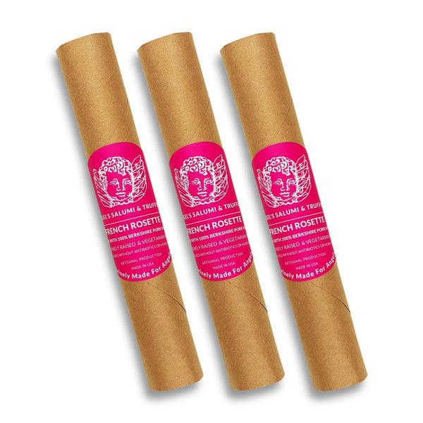 Angel's Salumi French Rosette Salami 5.5 oz Gourmet Artisanal Charcuterie Humanely Raised,