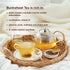 Himalayan Buckwheat Tea - 30 Corn Silk Pyramid Teabags, Roasted Tartary Soba Caffeine Free Premium Grade Tea