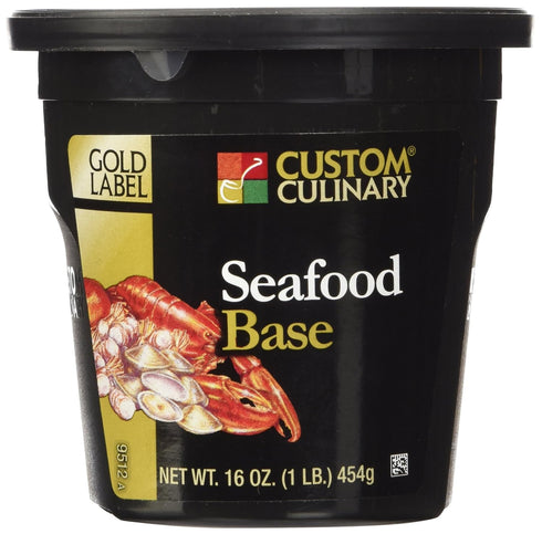 Custom Culinary Gold Label Base Seafood, 1 Pound