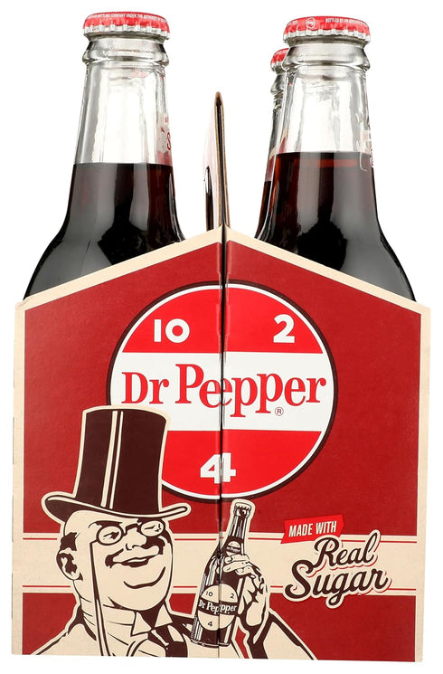 DR 4pk 12oz Pepper Glass
