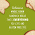 12 Udis Gluten Free Foods Whole Grain Bread, Ounce