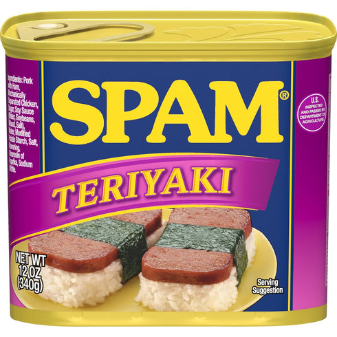 Spam Teriyaki, 12 Ounce Can (Pack of 12)
